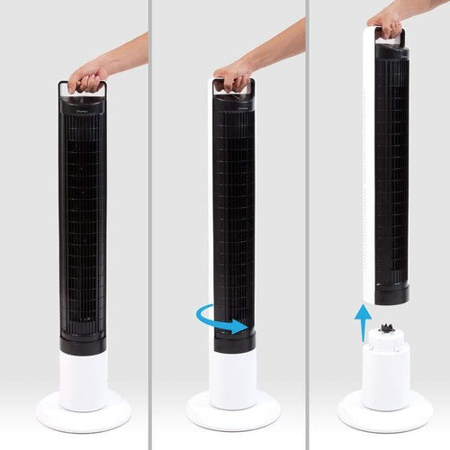 Multifunctional Tower Fan - Glow Breeze Tower